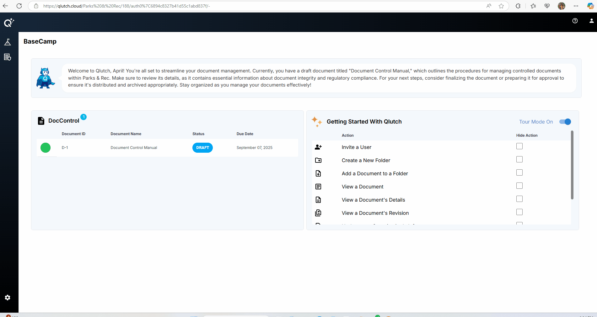 1. Nav to Admin Updated