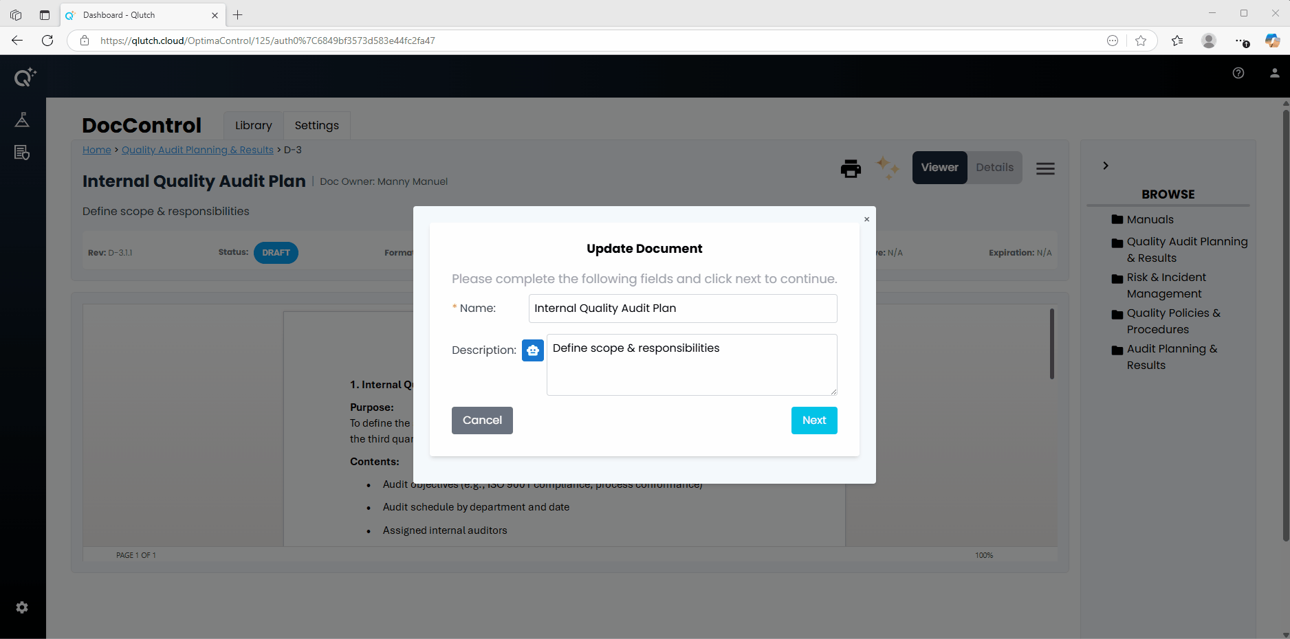 3. BaseCamp Updating Settings