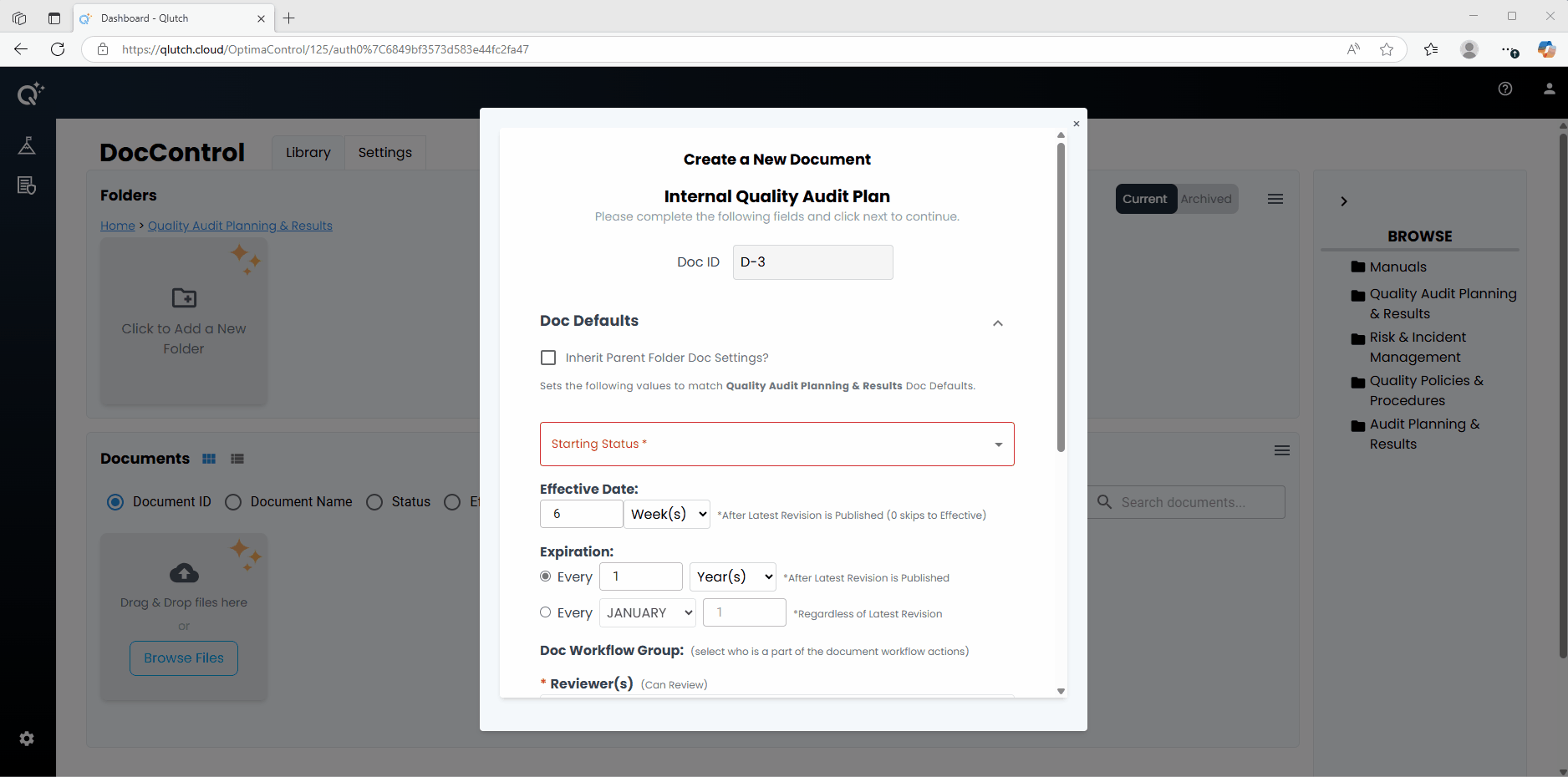 4. Inherit Parent Folder Doc Settings