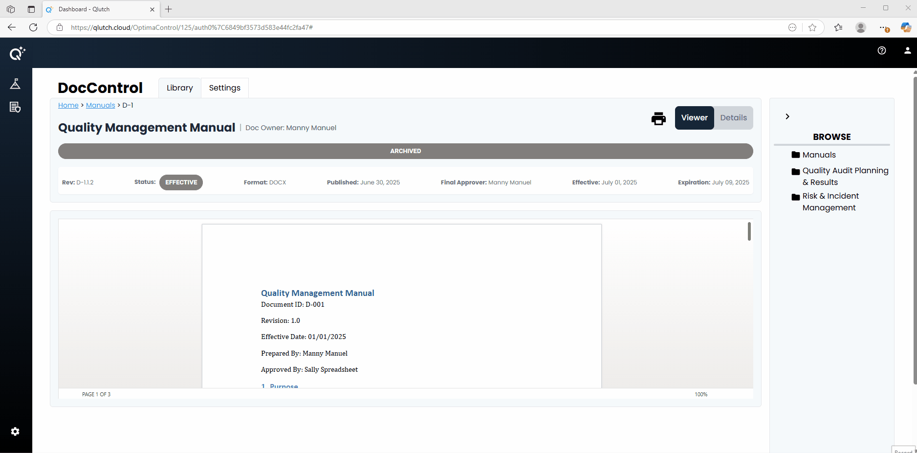 5. Verify Archive