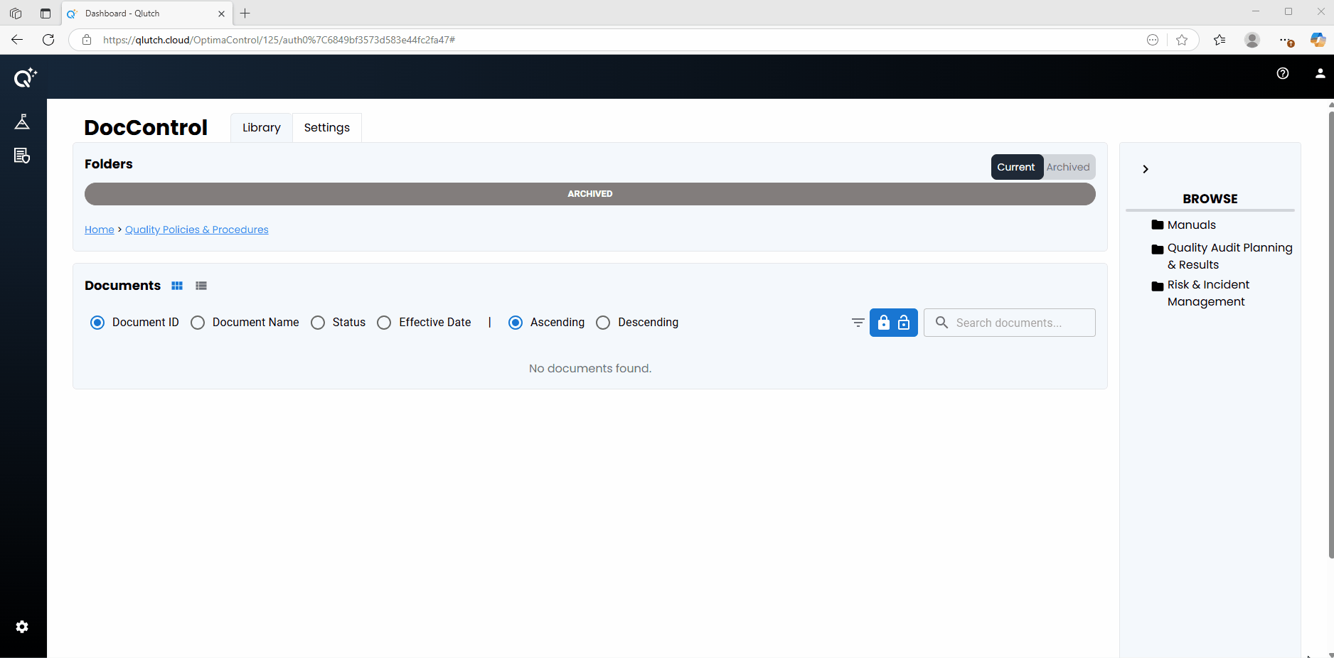 5. Verify the Archive