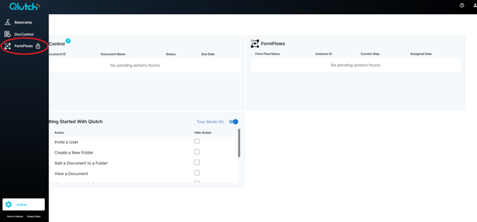 FormFlows App locked