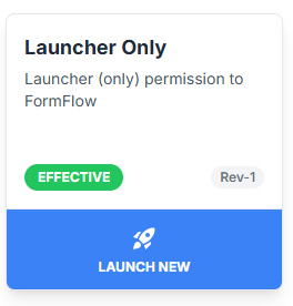 Launcher Only Card